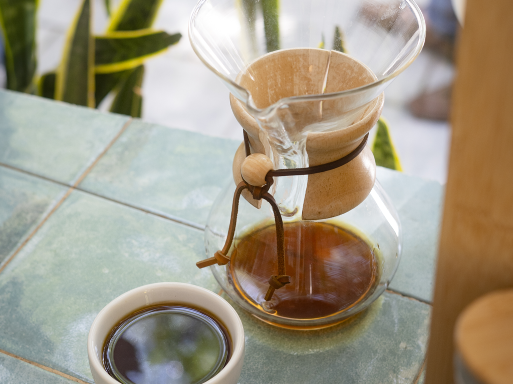 tomar un cafe Chemex en Madrid