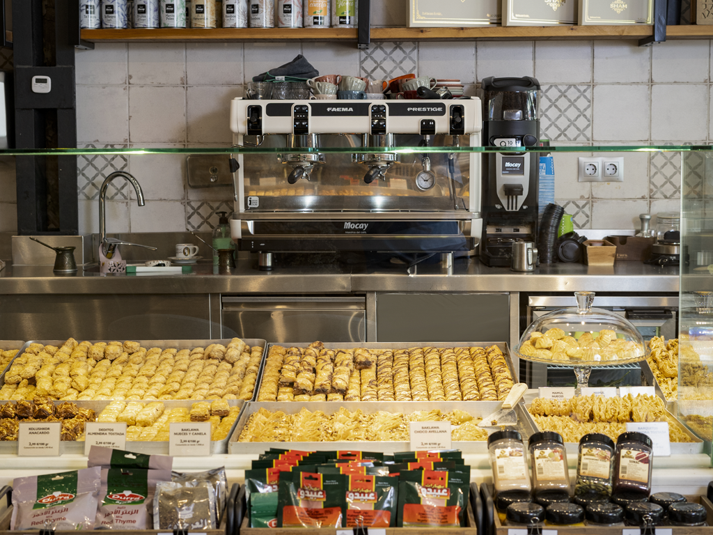 pasteleria sirio libanesa en Madrid