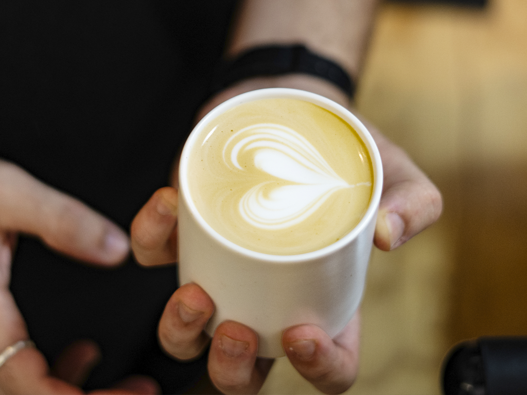 Cafe con leche vegetal en Madrid