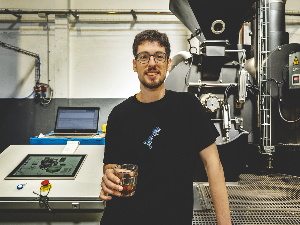David llorens propietario de Jaleo coffee Roaster