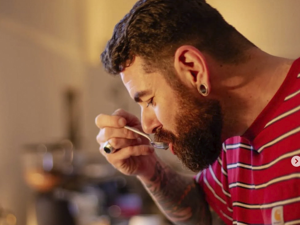 Marcos Soya barista en Europa