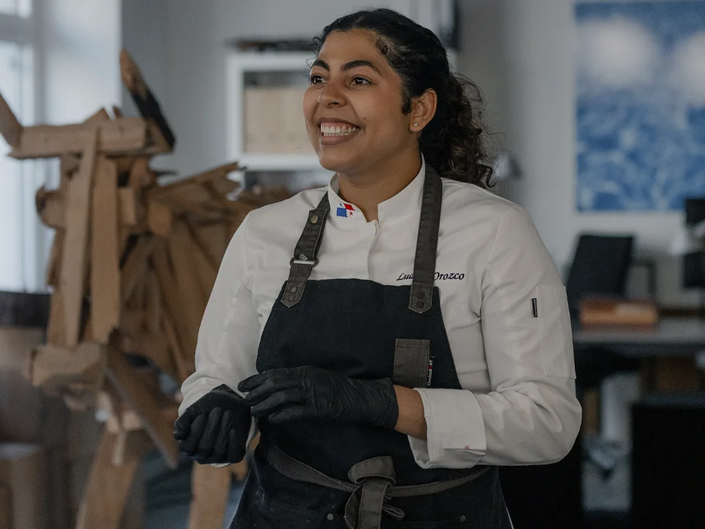 Luany Orozco pastelera de Panamá en Europa