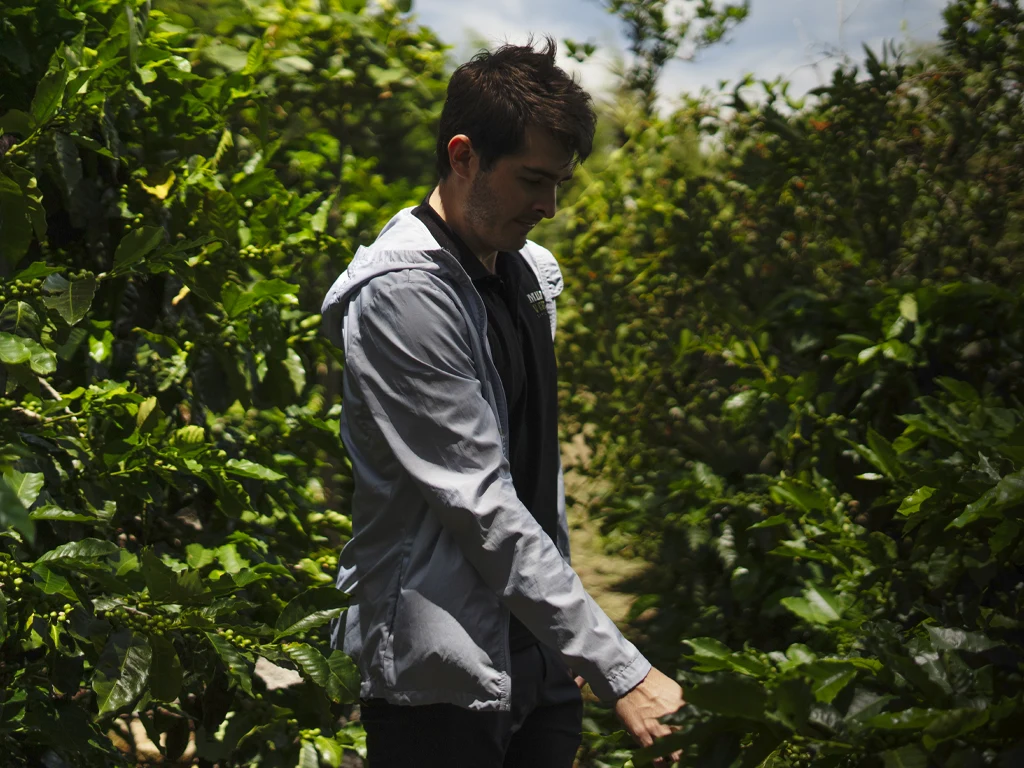 Alvaro dueño de Millo Verde Coffee Estate